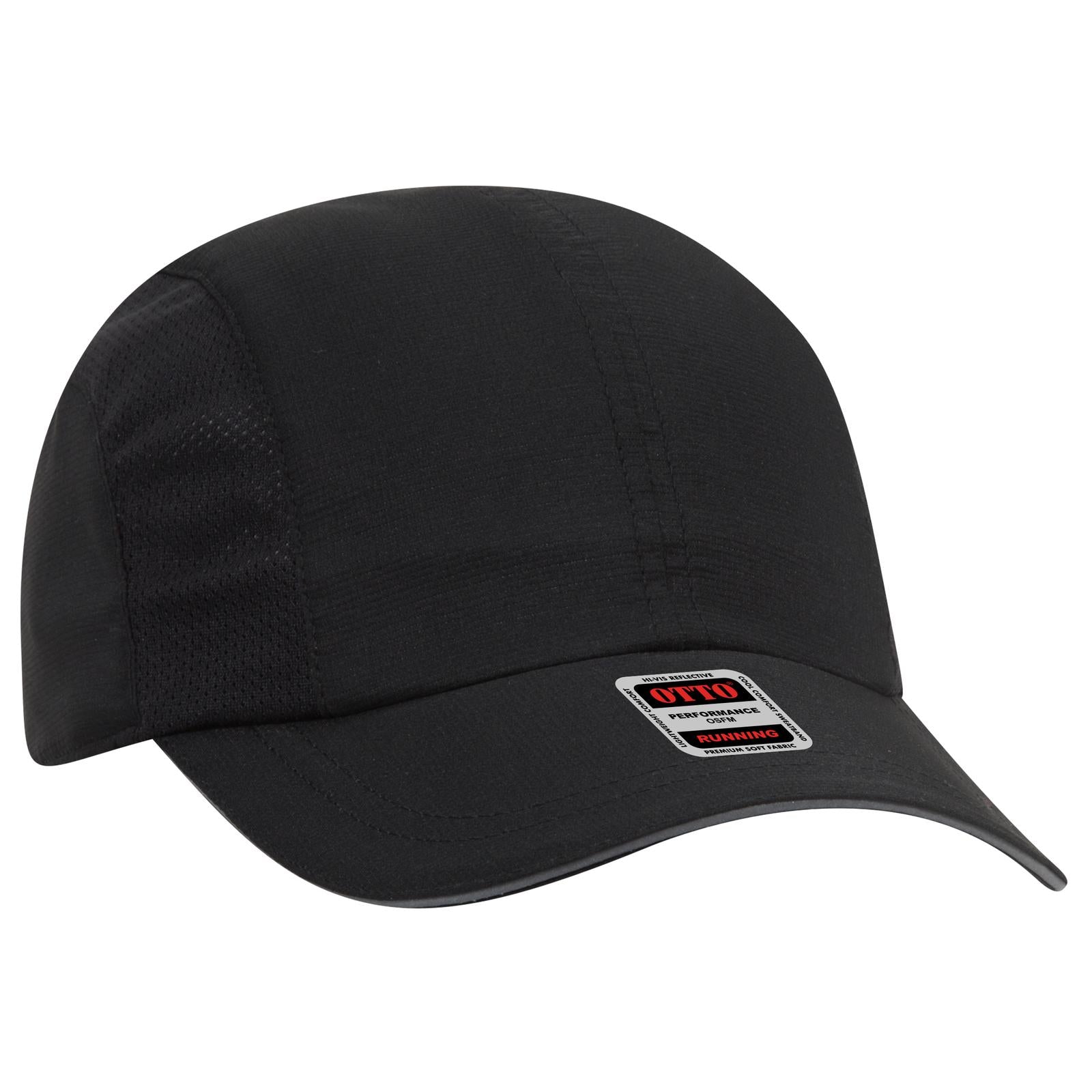 OTTO CAP Reflective 6 Panel Running Cap 133-1240