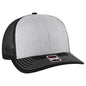OTTO CAP 6 Panel Mid Profile Mesh Back Trucker Hat 112-1