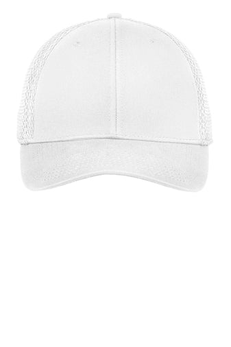 Snapback Contrast Front Mesh Cap